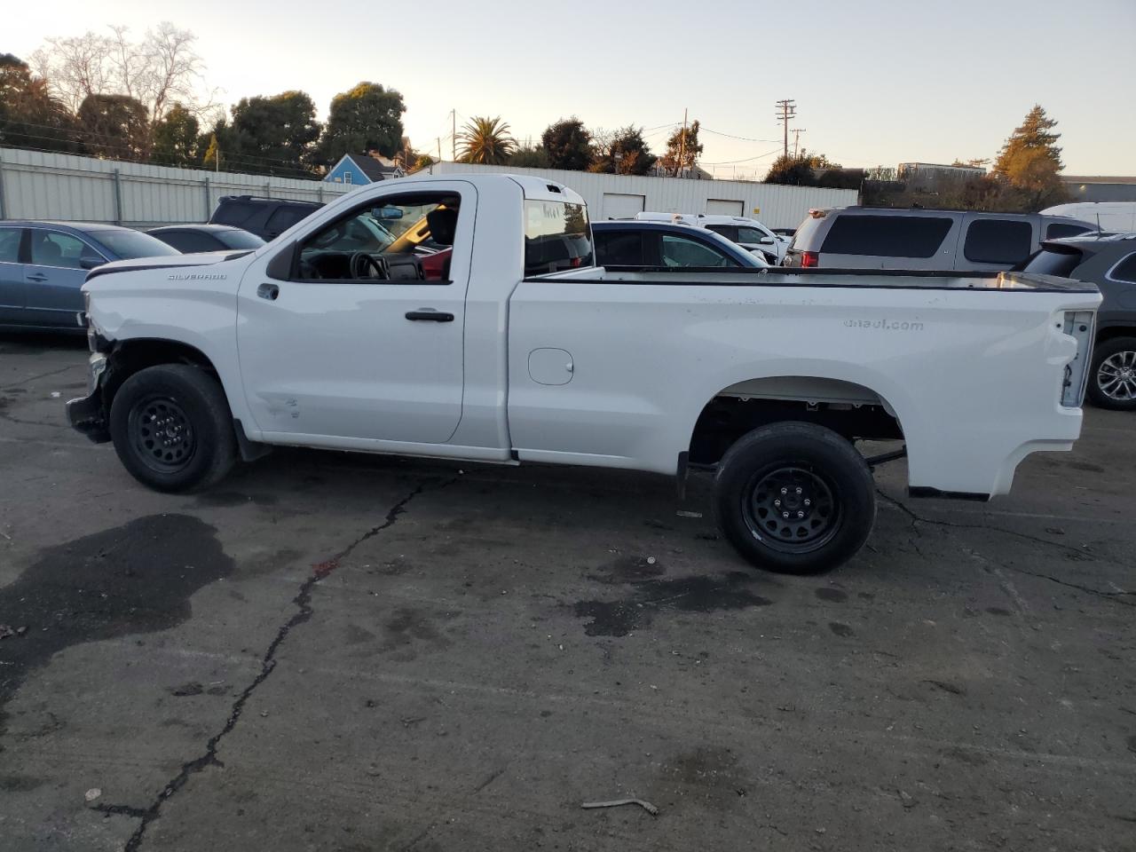 Image 2 of 2022 CHEVROLET SILVERADO LTD C1500 2022 with VIN 3GCNWAED4NG217317