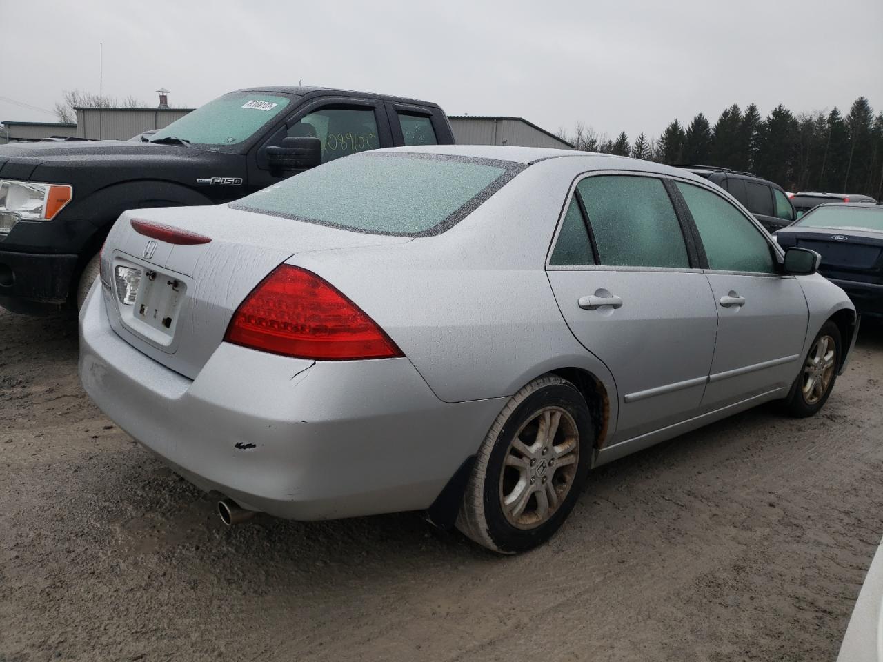 Image 3 of 2007 HONDA ACCORD EX 2007 with VIN 1HGCM55727A129786