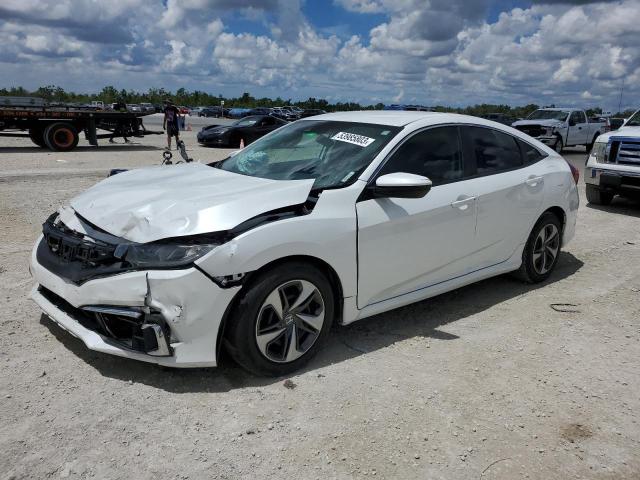 Image 1 of 2019 HONDA CIVIC LX 2019 with VIN 19XFC2F60KE005461