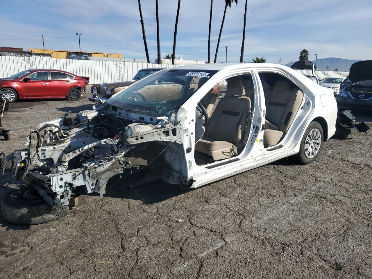 Image 1 of 2012 TOYOTA CAMRY HYBRID 2012 with VIN 4T1BD1FK5CU021995