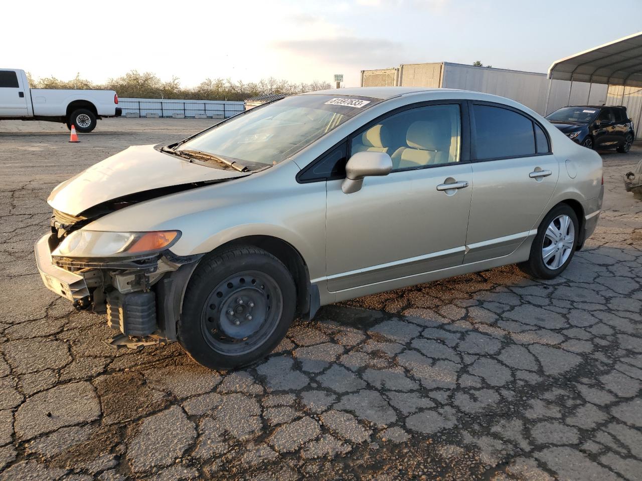 Изображение 1 2007 HONDA CIVIC LX 2007 с VIN 1HGFA165X7L012618