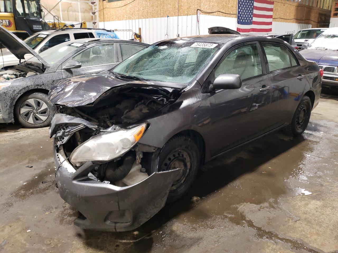 Image 1 of 2011 TOYOTA COROLLA BASE 2011 with VIN JTDBU4EE1BJ102719
