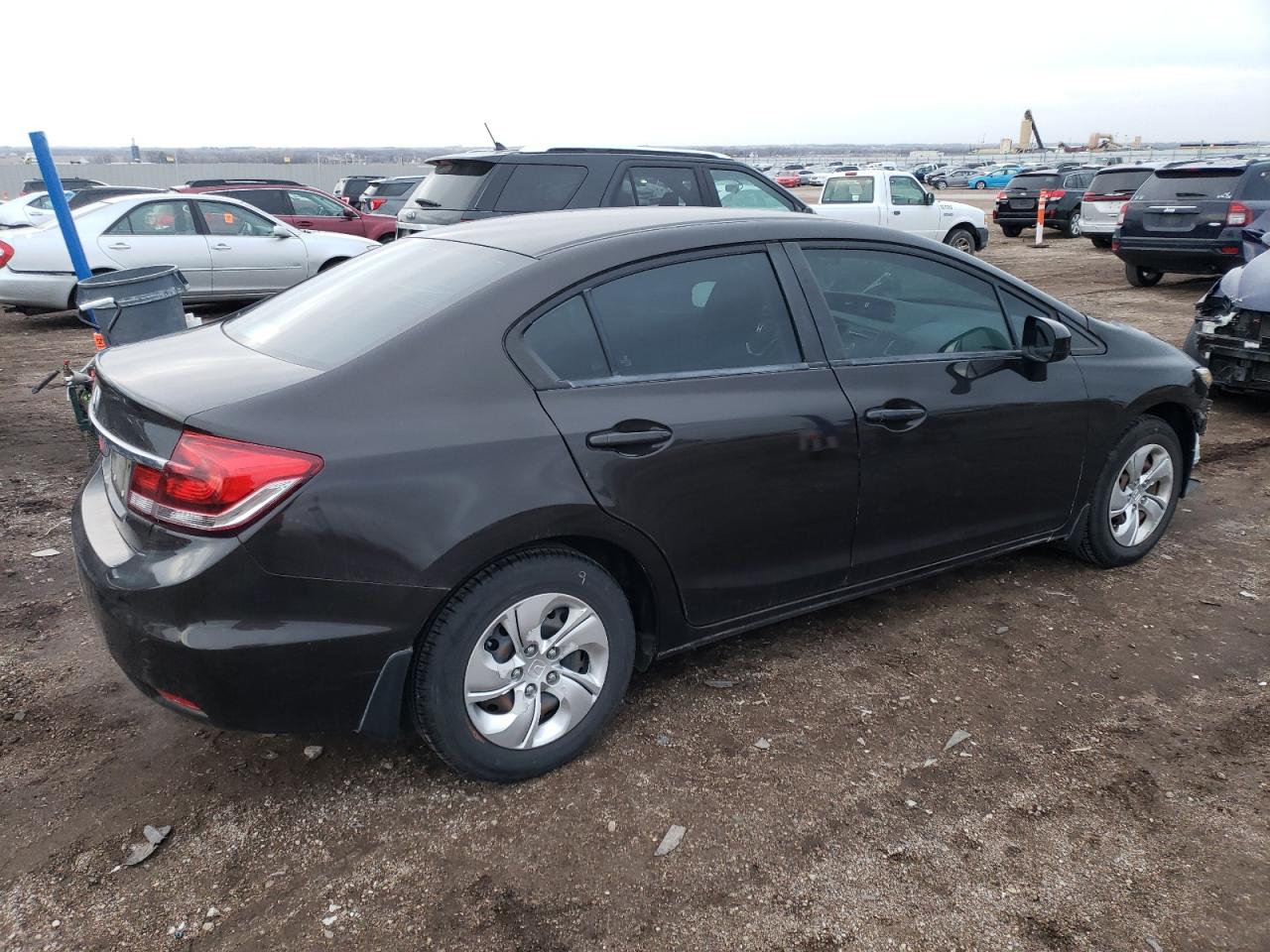 Obraz 3 z 2014 HONDA CIVIC LX 2014 z VIN 2HGFB2F5XEH518592