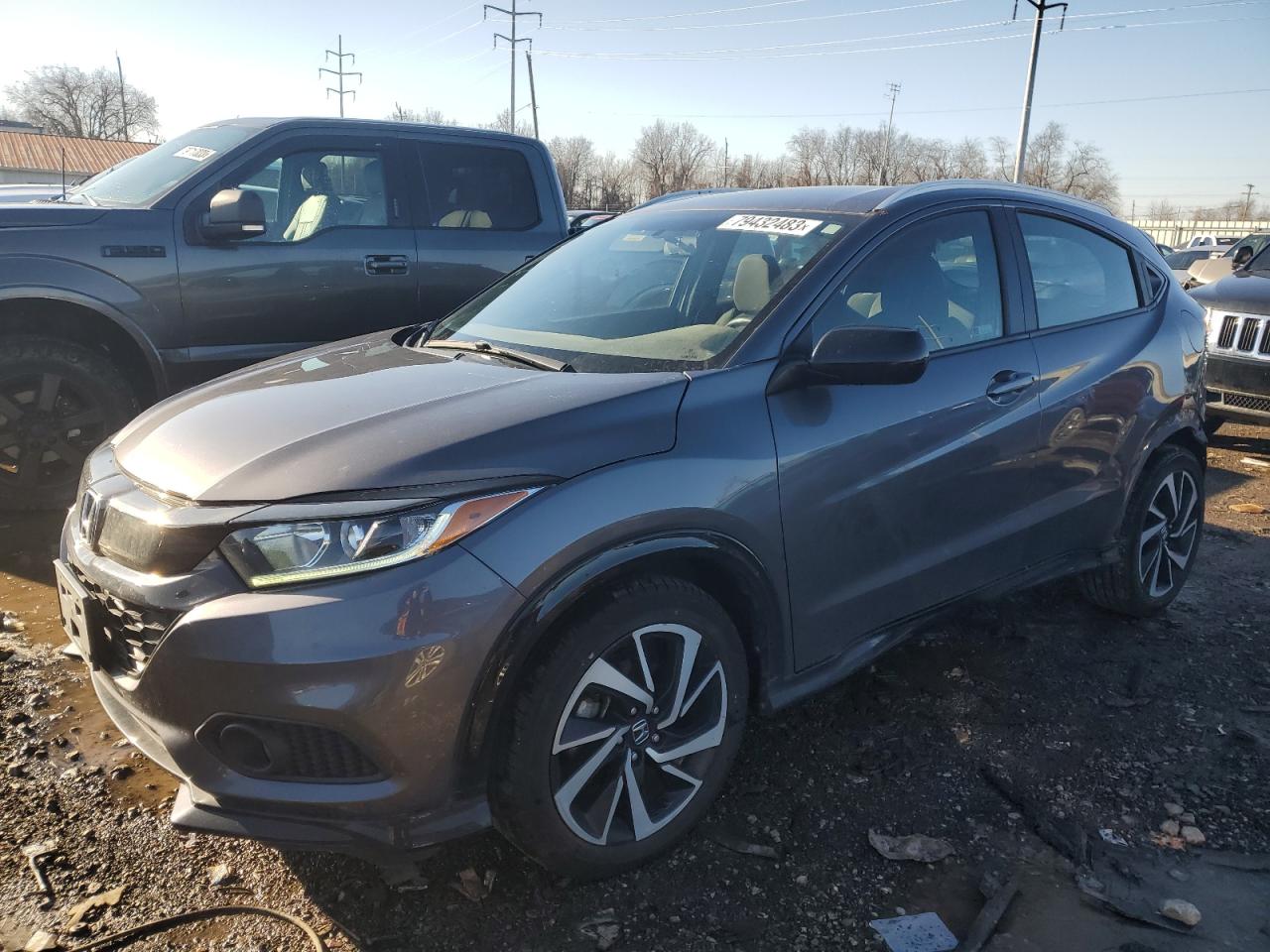 Image 1 of 2019 HONDA HR-V SPORT 2019 with VIN 3CZRU6H16KG733447