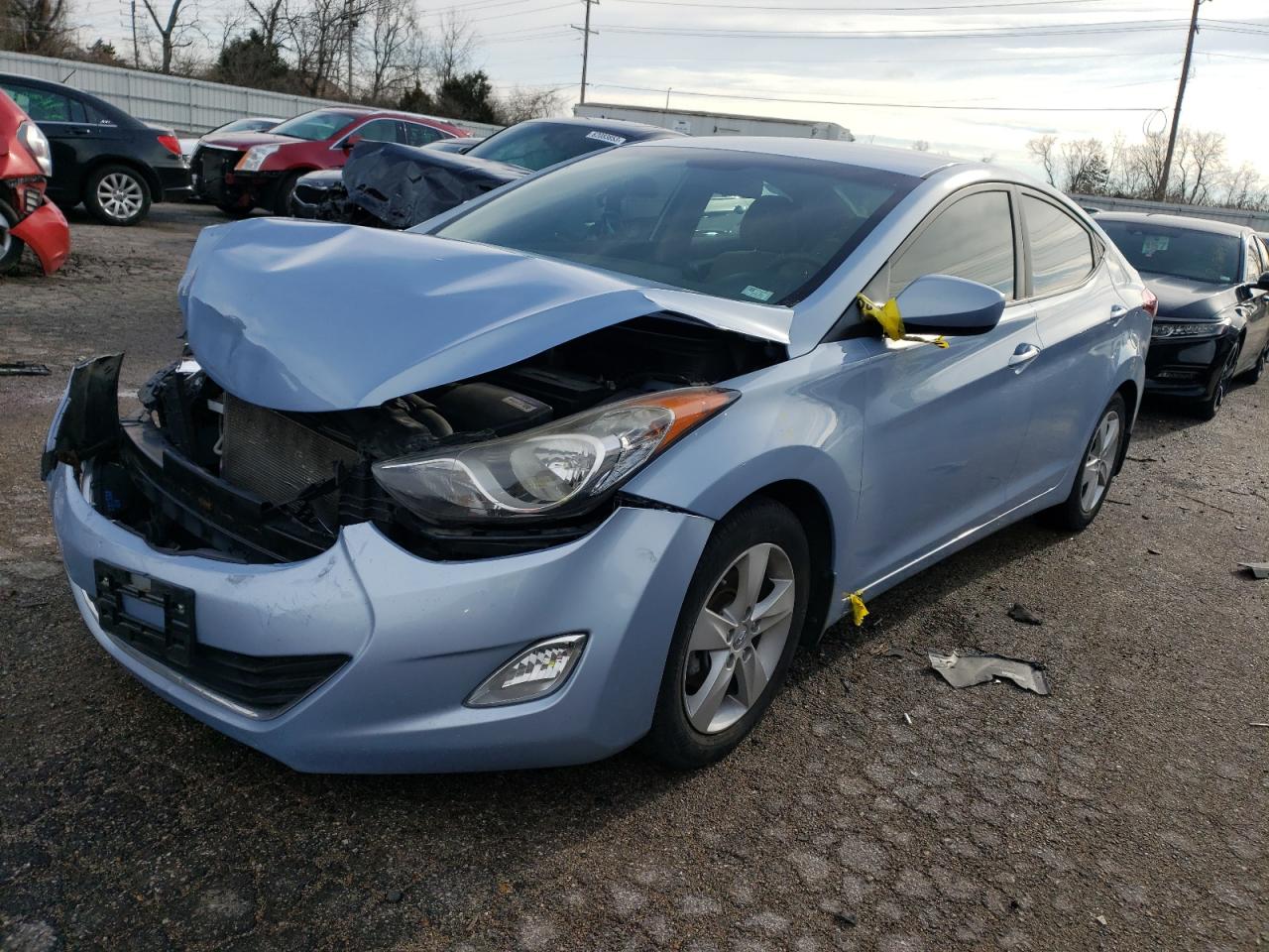 Obraz 1 z 2013 HYUNDAI ELANTRA GLS 2013 z VIN KMHDH4AE5DU500287