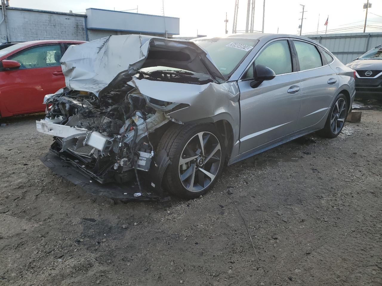 Изображение 1 2021 HYUNDAI SONATA SEL PLUS 2021 с VIN 5NPEJ4J20MH090706