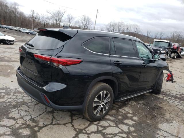 Image 3 of 2020 TOYOTA HIGHLANDER XLE 2020 with VIN 5TDGZRBH0LS051673
