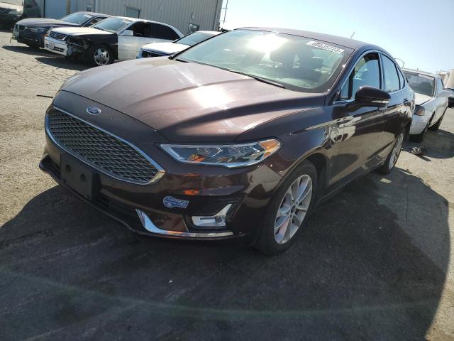 Image 1 of 2019 FORD FUSION TITANIUM 2019 with VIN 3FA6P0SU4KR104411