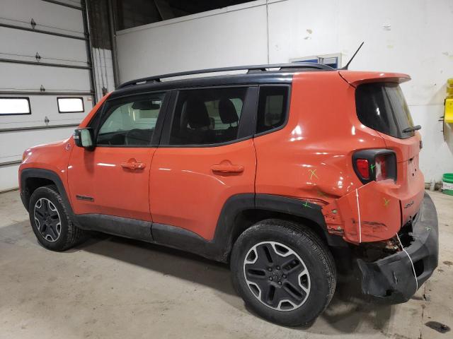 Image 2 of 2016 JEEP RENEGADE TRAILHAWK 2016 with VIN ZACCJBCTXGPC48370