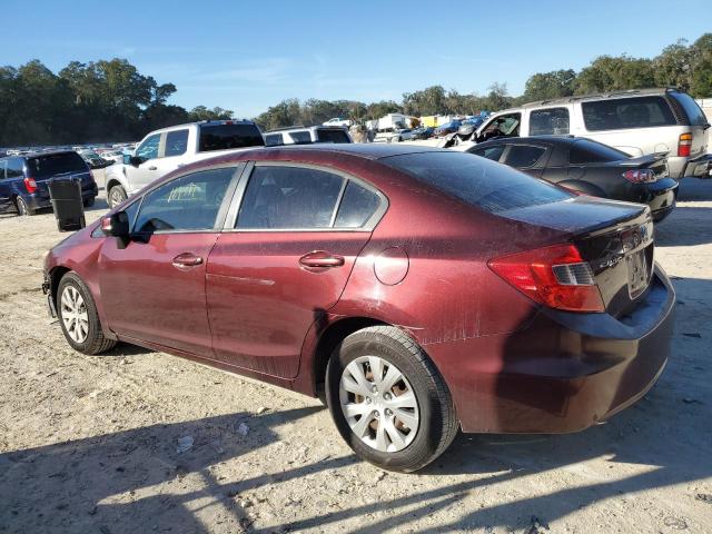 Obraz 2 z 2012 HONDA CIVIC LX 2012 z VIN 19XFB2F52CE099533