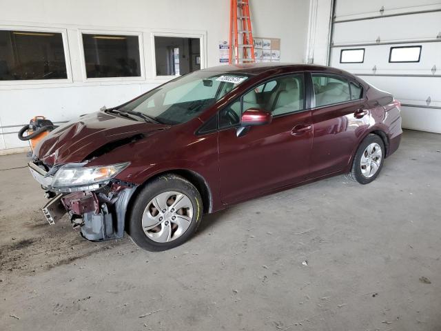 Obraz 1 z 2015 HONDA CIVIC LX 2015 z VIN 19XFB2F55FE078485