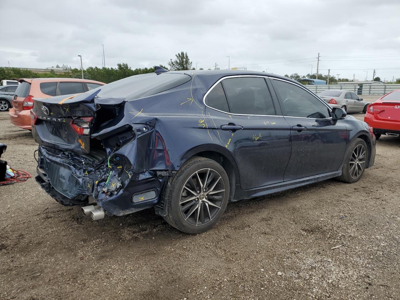Image 3 of 2022 TOYOTA CAMRY NIGHT SHADE 2022 with VIN 4T1S11AK2NU690549