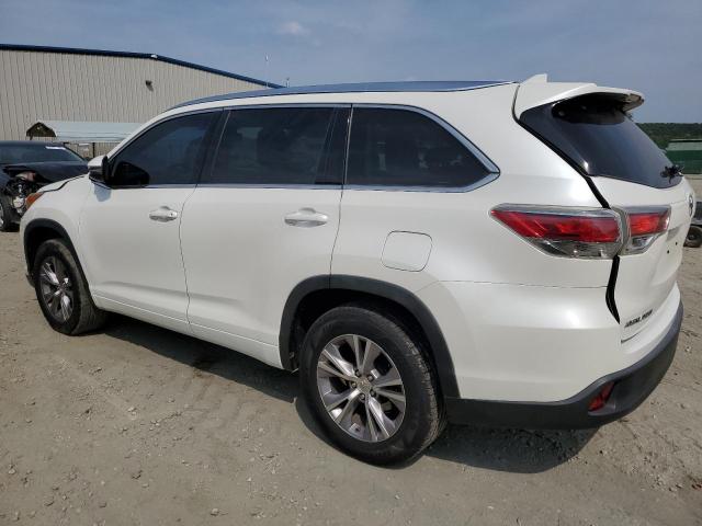 Image 2 of 2015 TOYOTA HIGHLANDER XLE 2015 with VIN 5TDKKRFH3FS045668