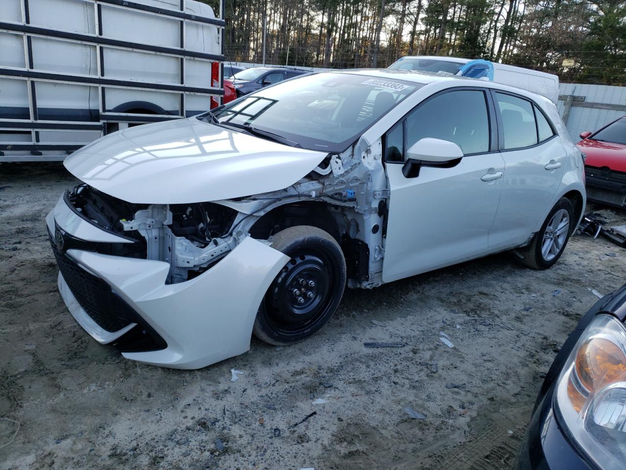 Изображение 1 2019 TOYOTA COROLLA SE 2019 с VIN JTNK4RBE1K3053328