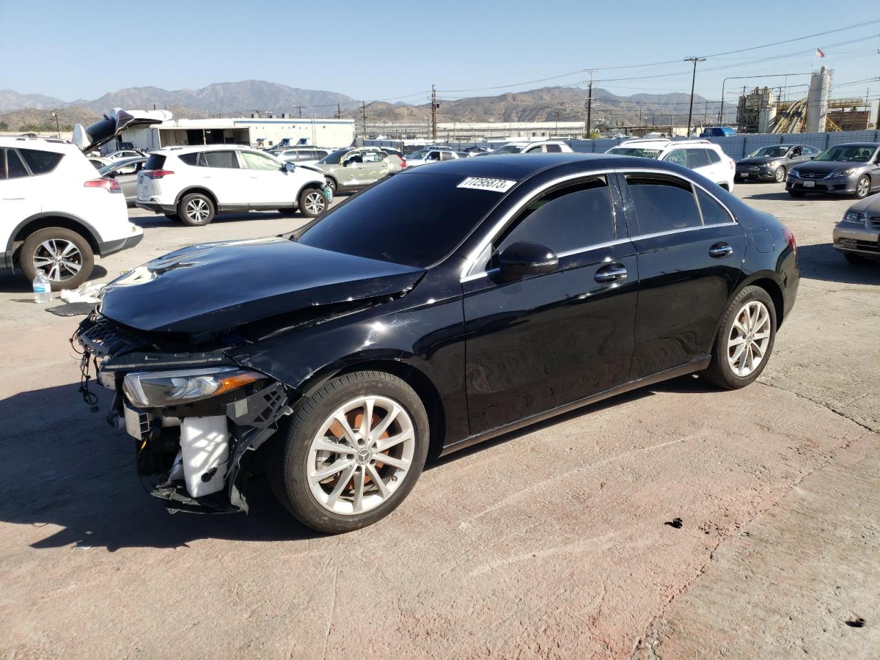 Image 1 of 2021 MERCEDES-BENZ A 220 2021 with VIN W1K3G4EB5MJ290378