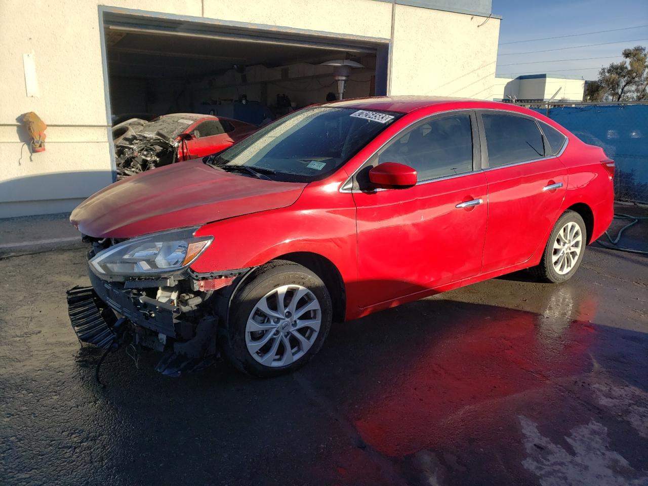 Image 1 of 2018 NISSAN SENTRA S 2018 with VIN 3N1AB7AP5JY219291