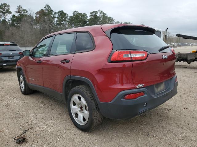 Image 2 of 2014 JEEP CHEROKEE SPORT 2014 with VIN 1C4PJLAB1EW279928
