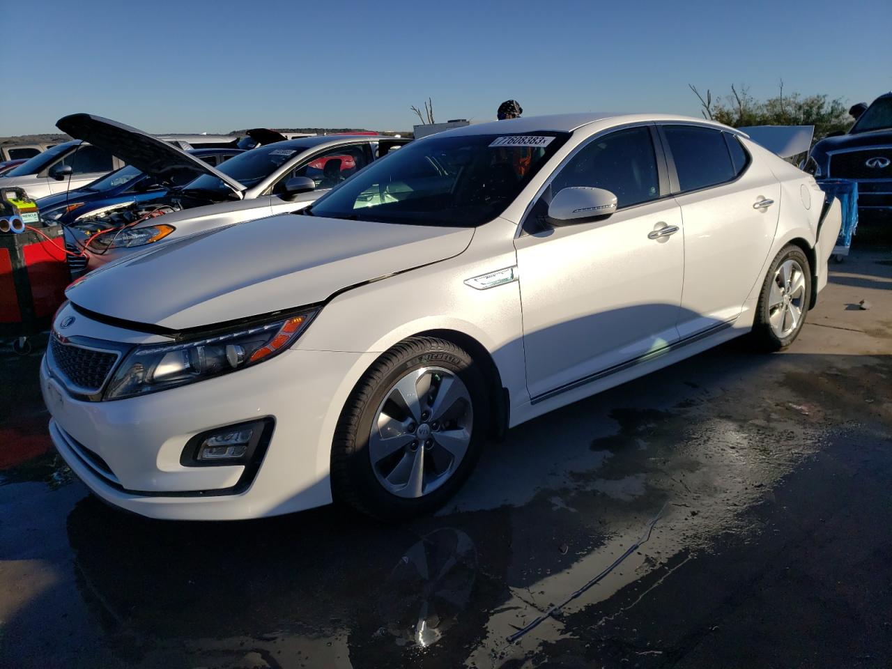 Obraz 1 z 2014 KIA OPTIMA HYBRID 2014 z VIN KNAGN4ADXE5074588