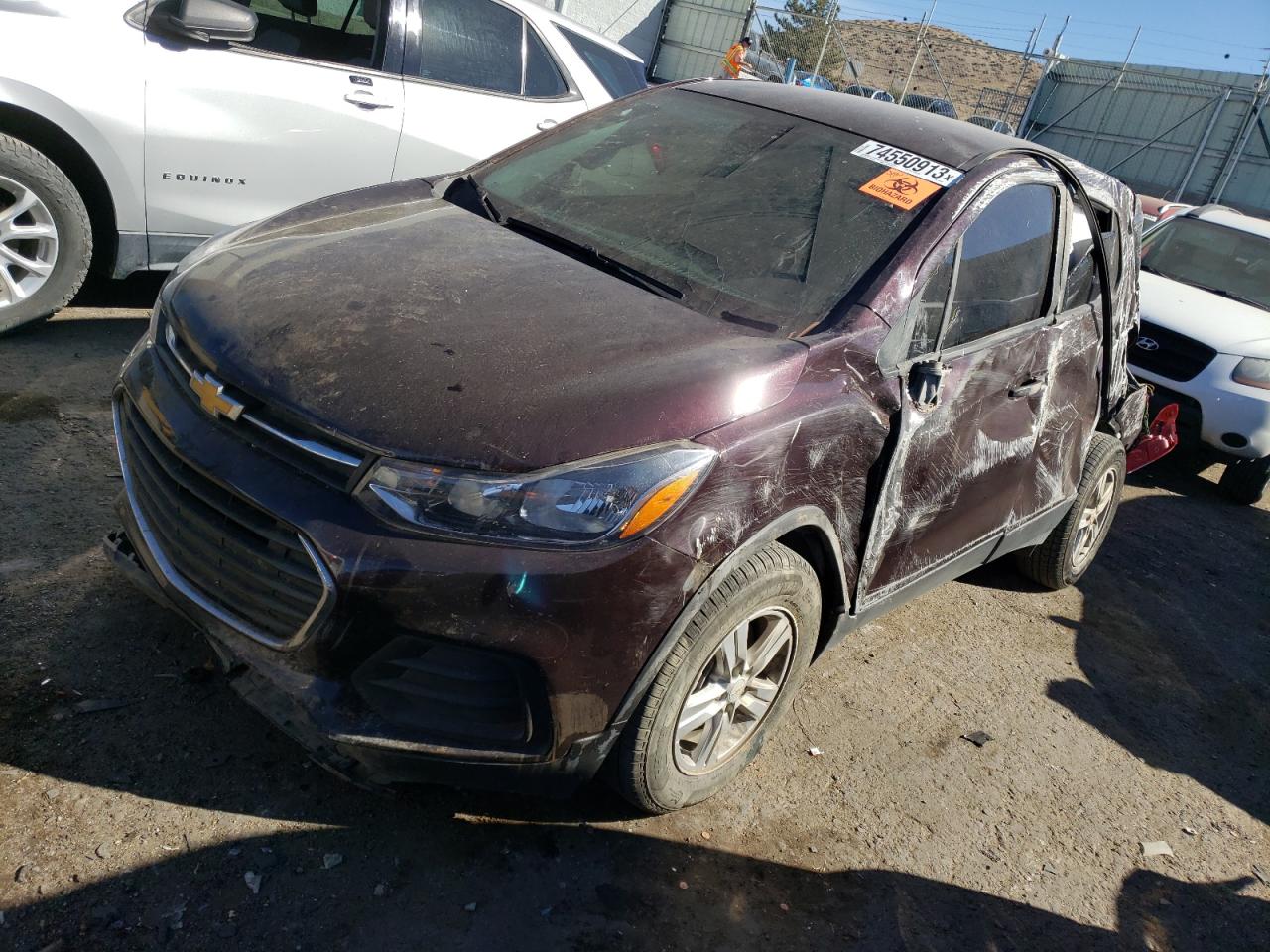 Obraz 1 z 2020 CHEVROLET TRAX LS 2020 z VIN KL7CJKSB6LB350565