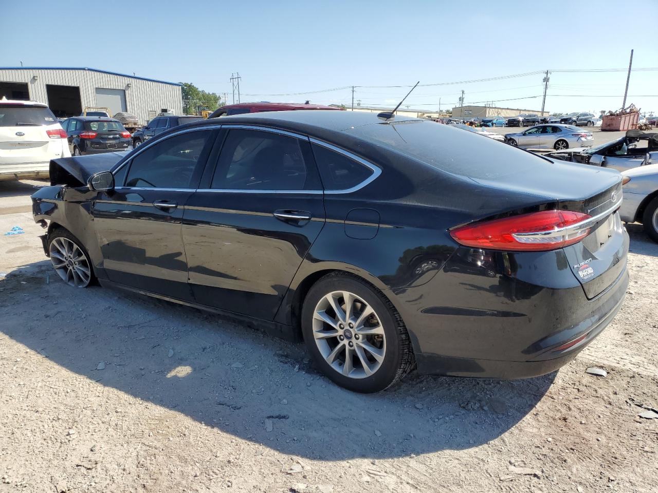 Image 2 of 2017 FORD FUSION SE 2017 with VIN 3FA6P0HD2HR246885