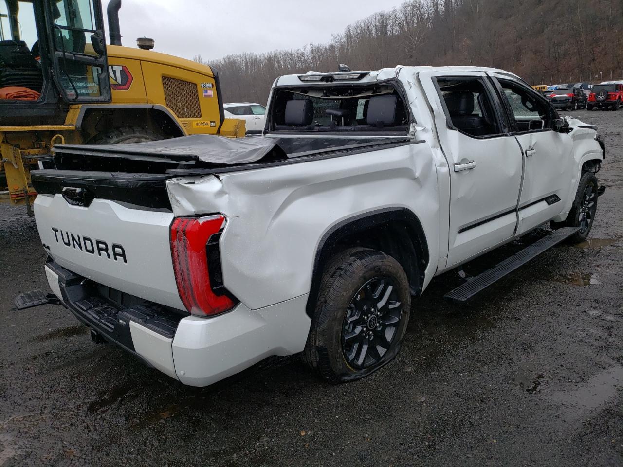 Изображение 3 2022 TOYOTA TUNDRA CREWMAX PLATINUM 2022 с VIN 5TFNC5DB6NX007670