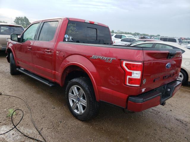 Image 2 of 2019 FORD F150 SUPERCREW 2019 with VIN 1FTEW1E46KFB57344
