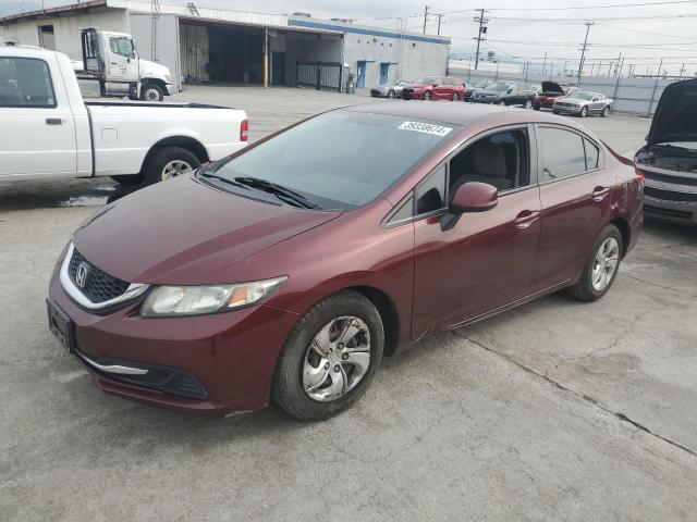 Obraz 1 z 2013 HONDA CIVIC LX 2013 z VIN 19XFB2F59DE247033