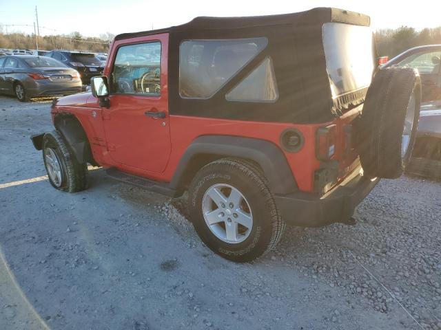 Image 2 of 2014 JEEP WRANGLER SPORT 2014 with VIN 1C4AJWAG2EL251477
