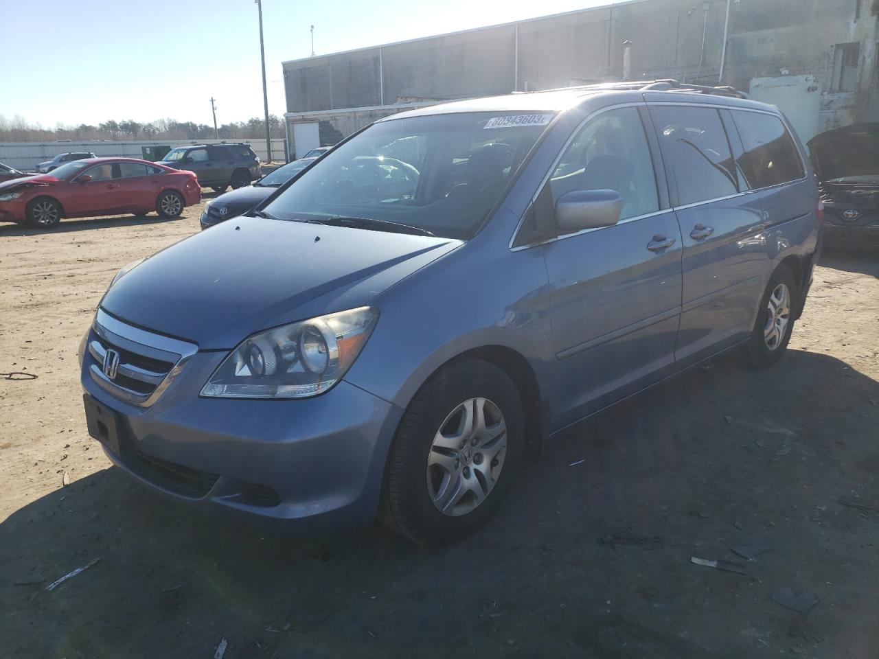 Obraz 1 z 2007 HONDA ODYSSEY EX 2007 z VIN 5FNRL384X7B019867