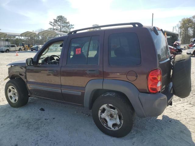 Image 2 of 2004 JEEP LIBERTY SPORT 2004 with VIN 1J4GL48KX4W135910