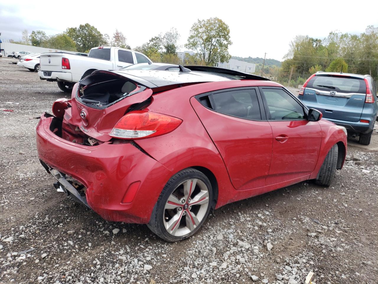 Image 3 of 2013 HYUNDAI VELOSTER  2013 with VIN KMHTC6AD1DU121624