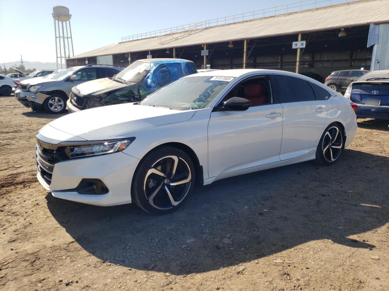 Obraz 1 z 2022 HONDA ACCORD SPORT 2022 z VIN 1HGCV1F35NA094109