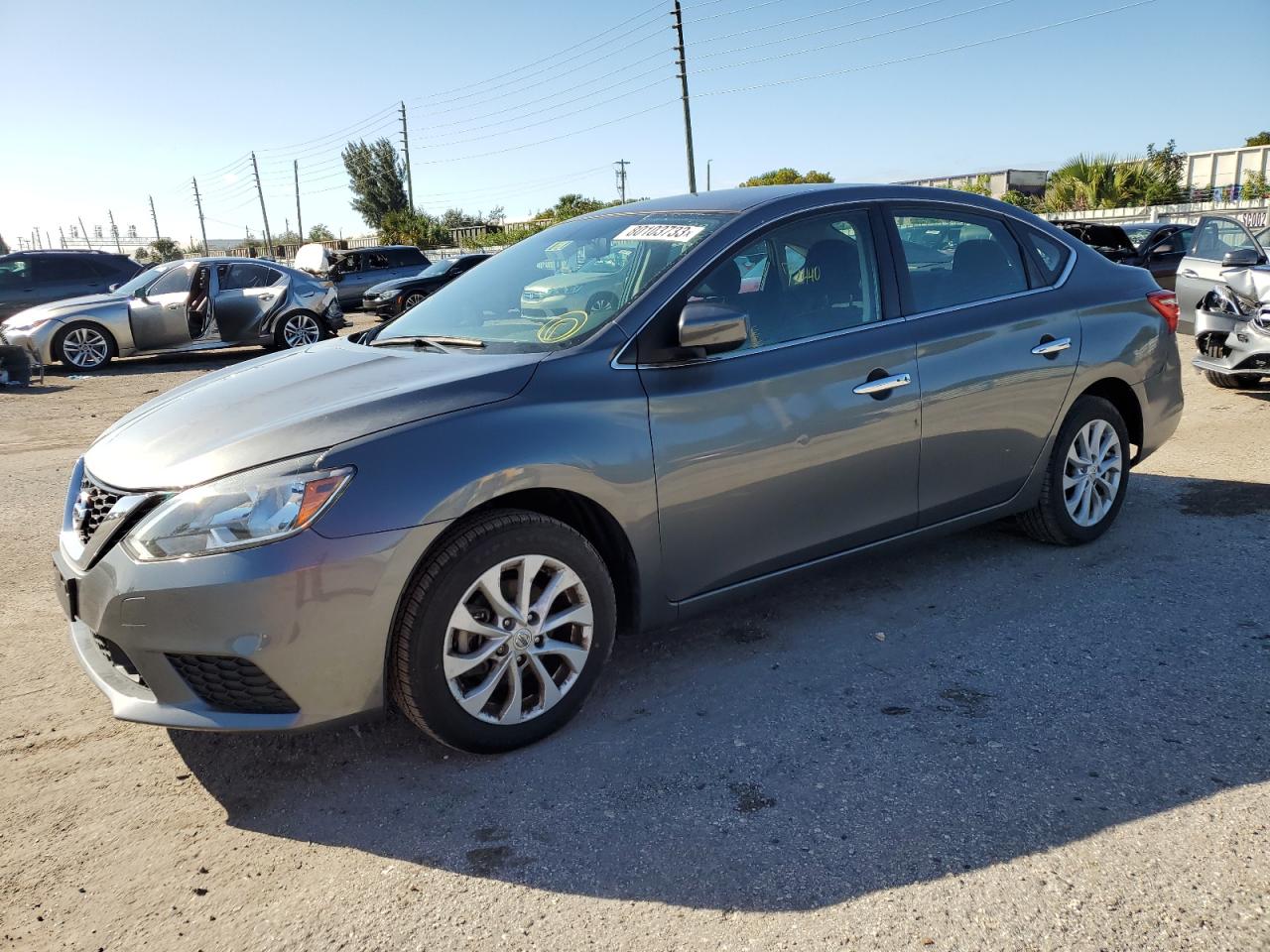 Obraz 1 z 2019 NISSAN SENTRA S 2019 z VIN 3N1AB7AP6KL618855