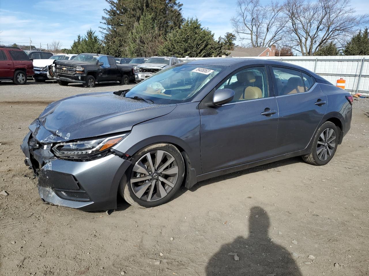 Изображение 1 2020 NISSAN SENTRA SV 2020 с VIN 3N1AB8CV4LY261911
