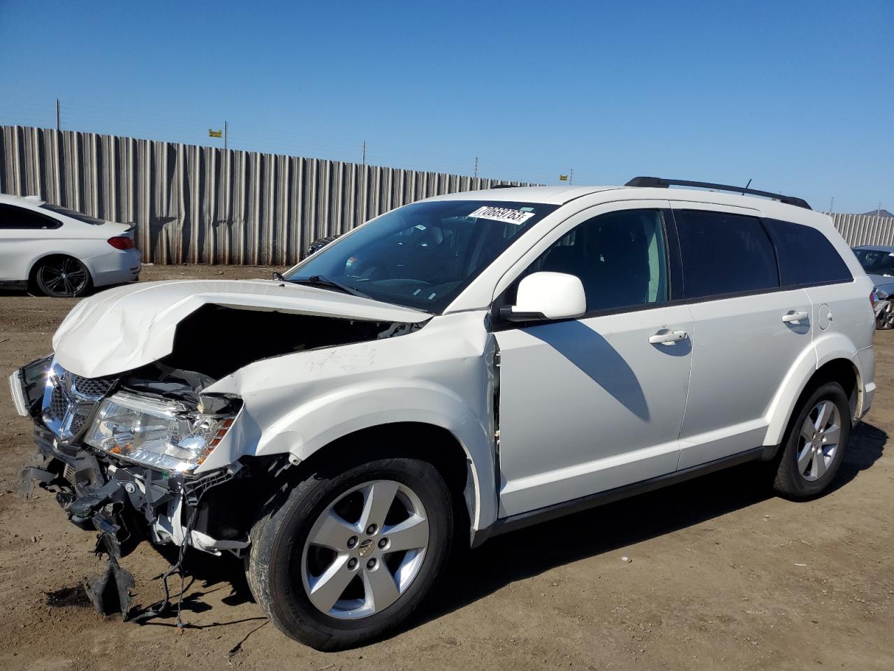 Image 1 of 2012 DODGE JOURNEY SXT 2012 with VIN 3C4PDCBG4CT231313