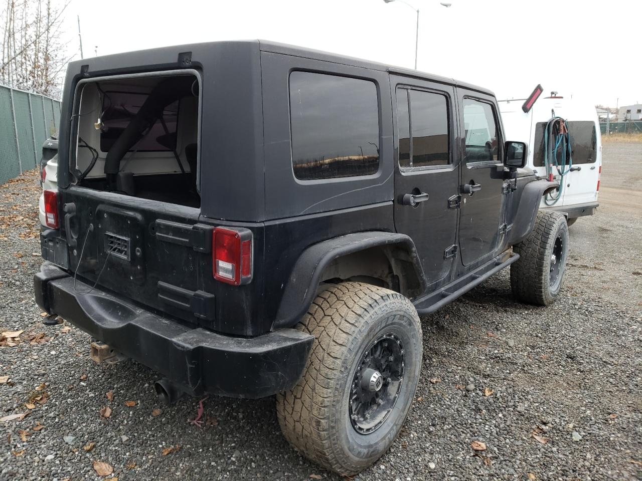Image 3 of 2009 JEEP WRANGLER UNLIMITED RUBICON 2009 with VIN 1J4GA69149L774168