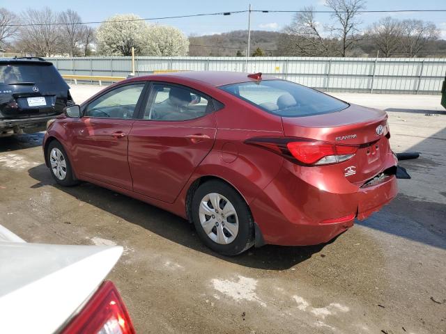 Image 2 of 2016 HYUNDAI ELANTRA SE 2016 with VIN 5NPDH4AE2GH760360