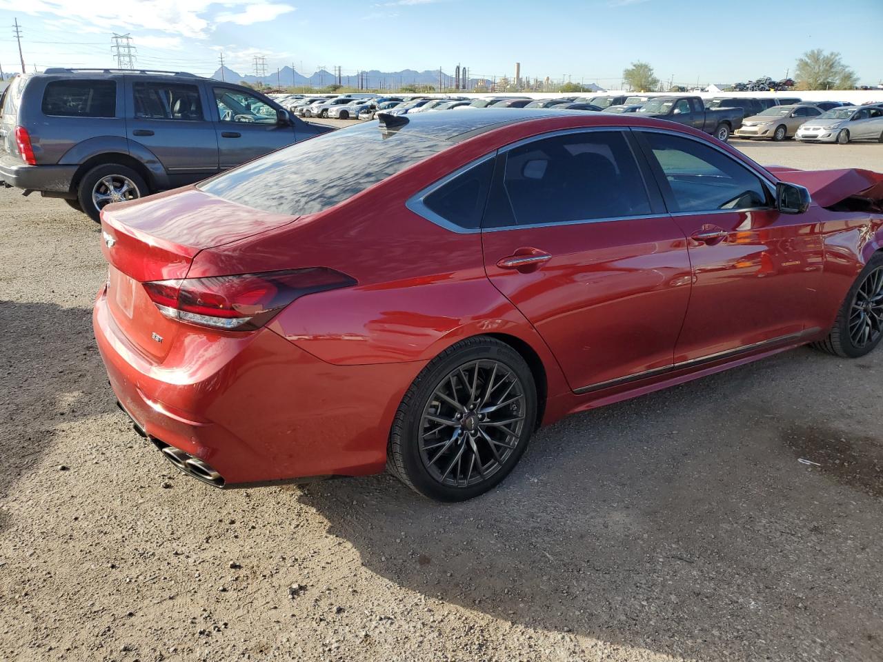 Image 3 of 2020 GENESIS G80 BASE 2020 with VIN KMTFN4JB9LU332519