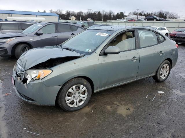 Image 1 of 2010 HYUNDAI ELANTRA BLUE 2010 with VIN KMHDU4ADXAU906502