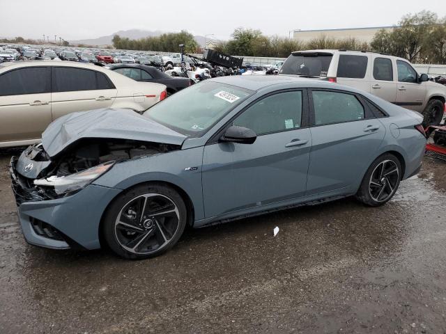 Image 1 of 2022 HYUNDAI ELANTRA N LINE 2022 with VIN KMHLR4AF4NU270602