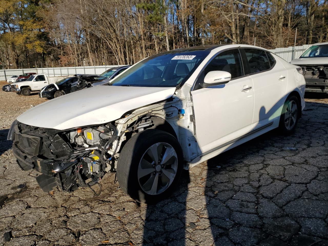 Image 1 of 2015 KIA OPTIMA HYBRID 2015 with VIN KNAGN4AD6F5085038