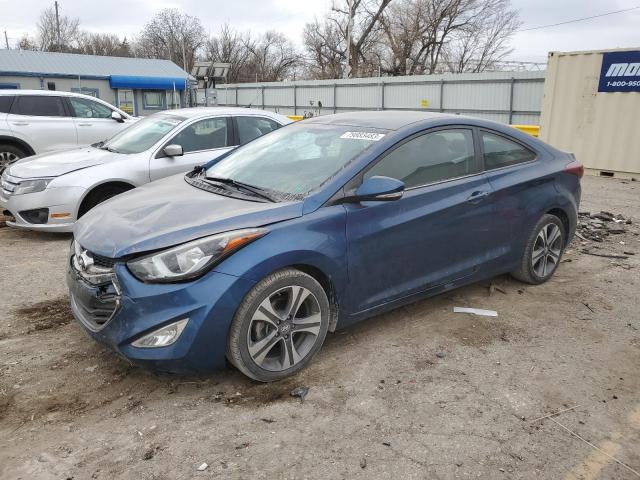 Image 1 of 2014 HYUNDAI ELANTRA COUPE GS 2014 with VIN KMHDH6AH2EU028461