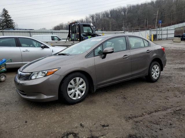 Image 1 of 2012 HONDA CIVIC LX 2012 with VIN 2HGFB2F51CH578533