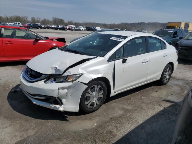 Image 1 of 2013 HONDA CIVIC HYBRID 2013 with VIN 19XFB4F28DE001365
