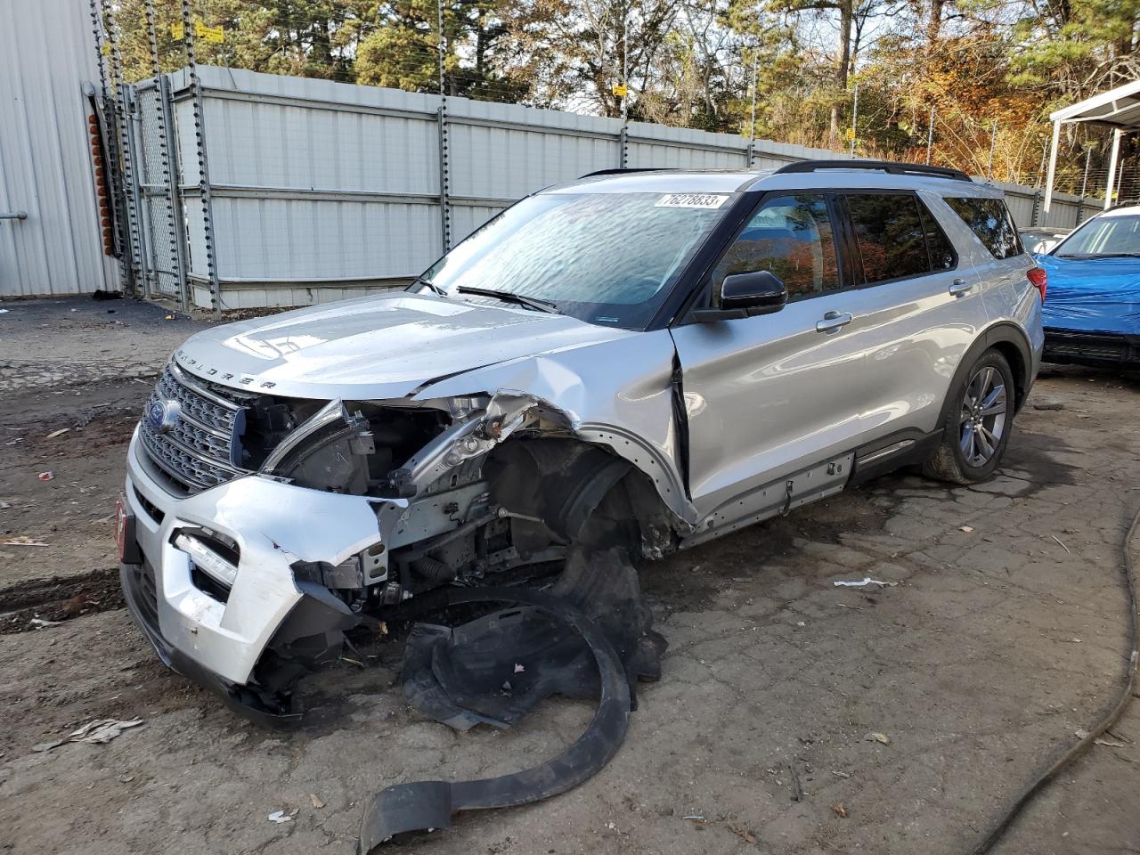 Obraz 1 z 2022 FORD EXPLORER XLT 2022 z VIN 1FMSK7DH7NGB10713