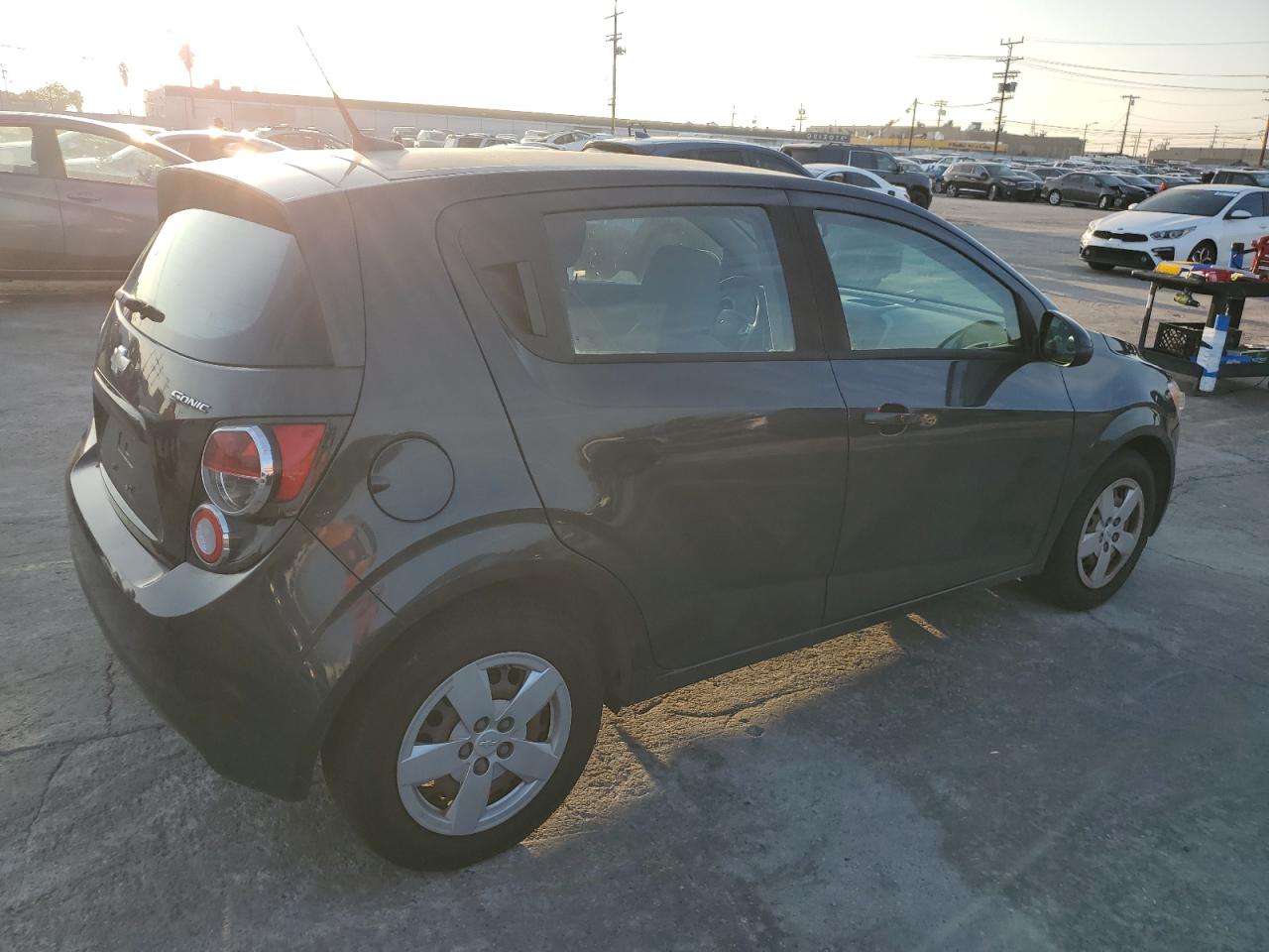 Image 3 of 2014 CHEVROLET SONIC LS 2014 with VIN 1G1JA6SGXE4137437