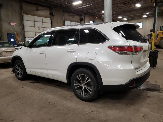 Obraz 2 z 2016 TOYOTA HIGHLANDER XLE 2016 z VIN 5TDJKRFH2GS265283