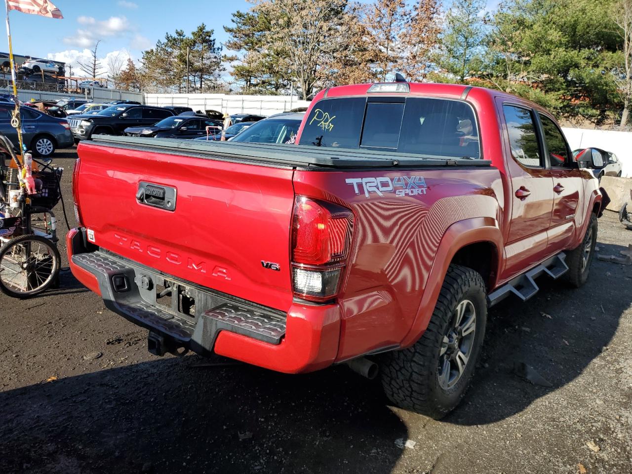 Image 3 of 2019 TOYOTA TACOMA DOUBLE CAB 2019 with VIN 3TMCZ5AN7KM202893