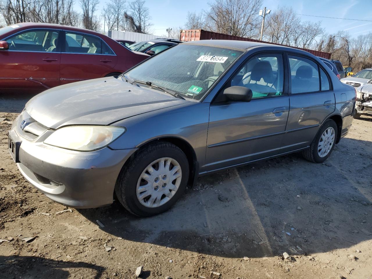Image 1 of 2004 HONDA CIVIC LX 2004 with VIN 2HGES16524H570500