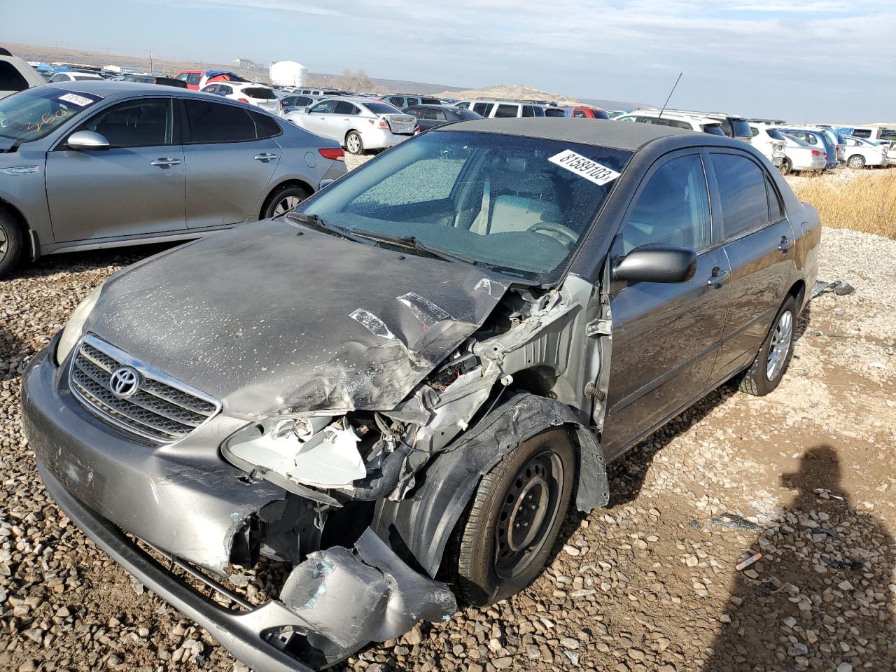 Image 1 of 2005 TOYOTA COROLLA CE 2005 with VIN 1NXBR32E35Z376910